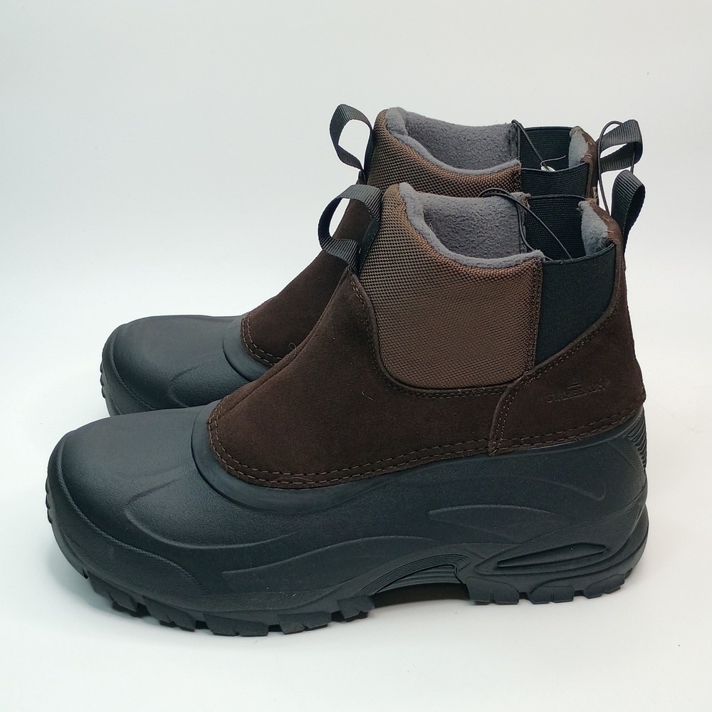 Staheekum Yukon Winter Boot Men Size 10 Brown Thinsulate Insulated Waterproof - Picture 3 of 8
